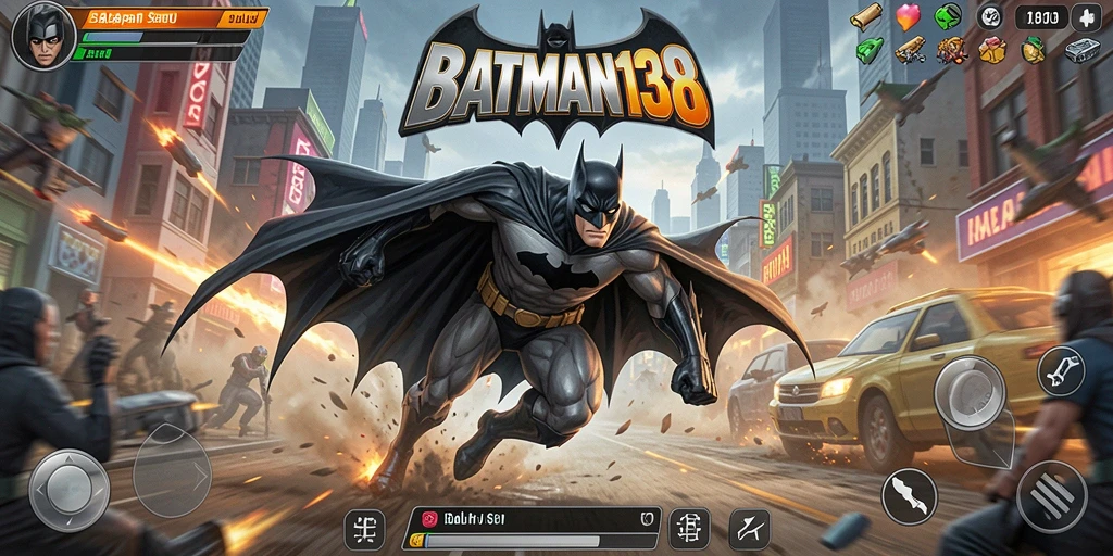 Gameplay balapan seru dan penuh aksi di BATMAN138.