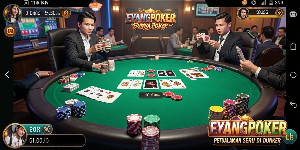 Gameplay seru dan menegangkan di EYANGPOKER.