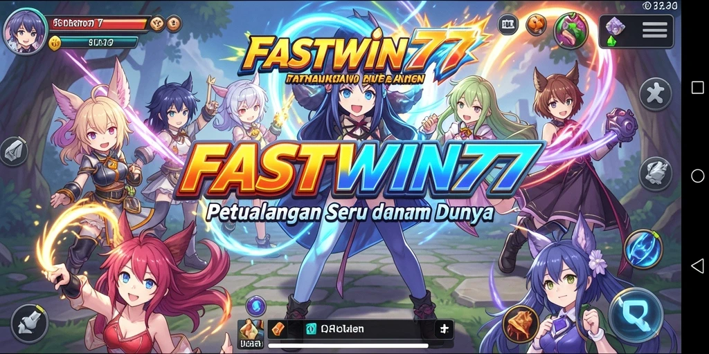 Tampilan gameplay yang menakjubkan dalam dunia Anime.