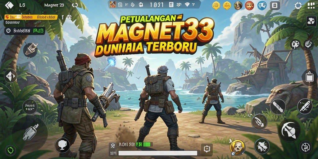 Tampilan gameplay MAGNET33 yang menakjubkan dan mendebarkan.