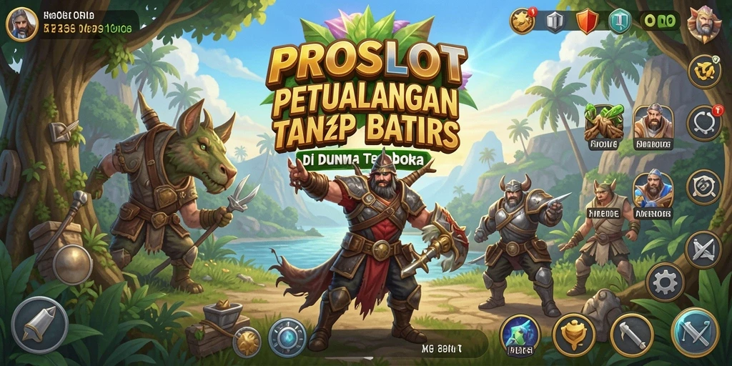 Gameplay Open World yang menakjubkan di PROSLOT.