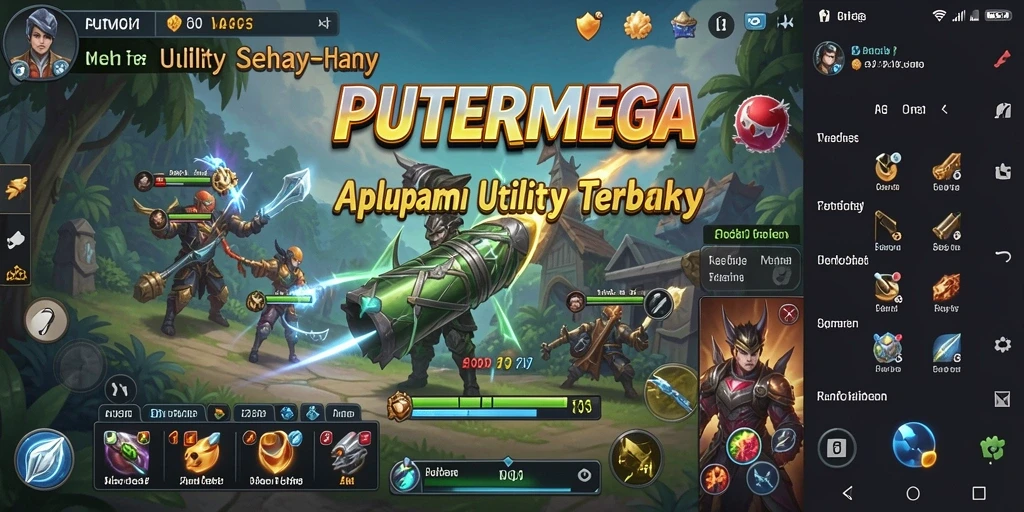 Screenshot utama PUTERMEGA menampilkan antarmuka aplikasi yang ramah pengguna.