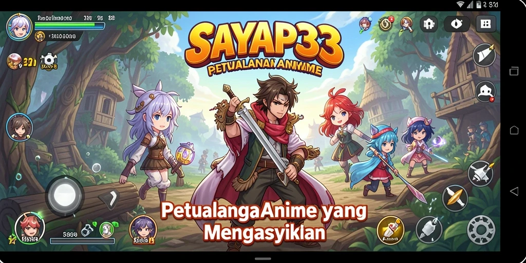 Gameplay seru dengan karakter Anime yang menawan.