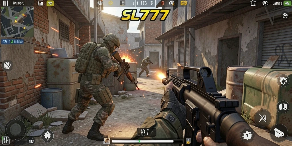 Tampilan gameplay SL777 yang mendebarkan dan penuh aksi.