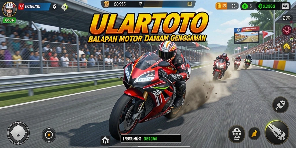Tampilan utama gameplay ULARTOTO yang mendebarkan dan penuh aksi.