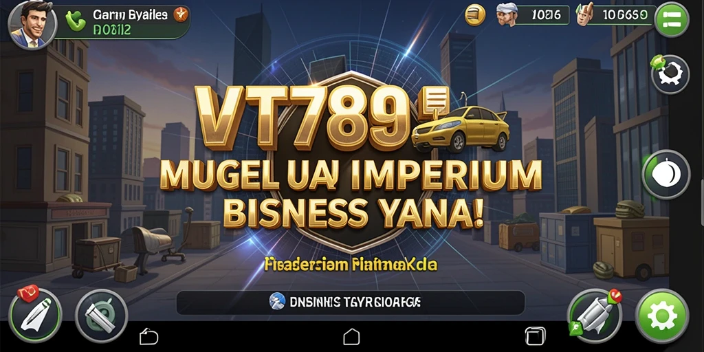 Screenshot utama VT789 menampilkan pengalaman gameplay Tycoon yang menarik.