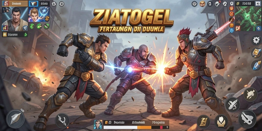 Gameplay seru dan mendebarkan di ZIATOGEL.